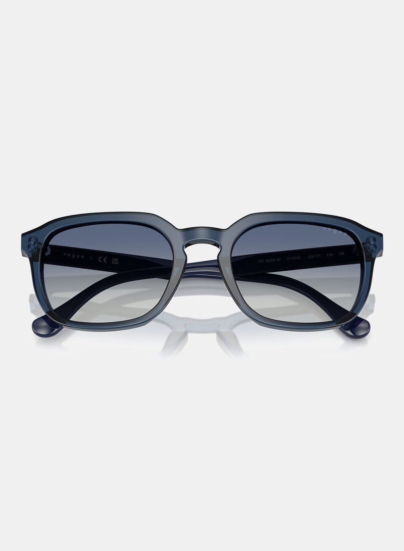 Vogue Full Rim Square Sunglasses 0VO5595SI - Image 5